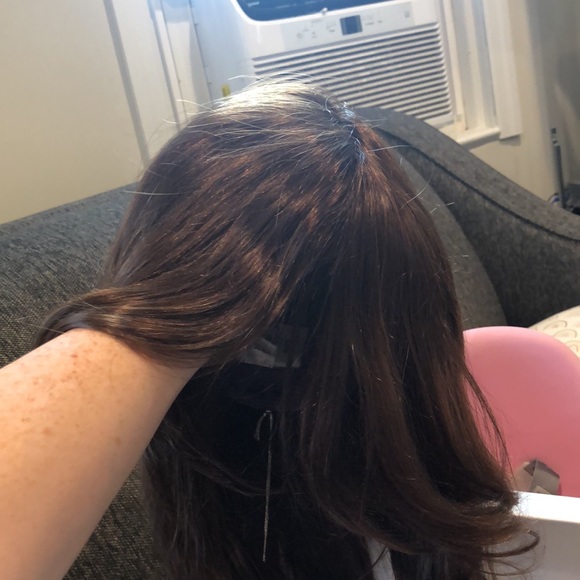 Raquel Welsh Beguile Human Hair Wig - Beguile Dark Chocolate in color - Picture 2 of 8